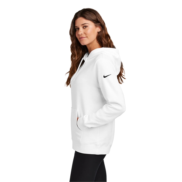 Nike Ladies Club Fleece Sleeve Swoosh Pullover Hoodie... from ASI 84863 SanMar