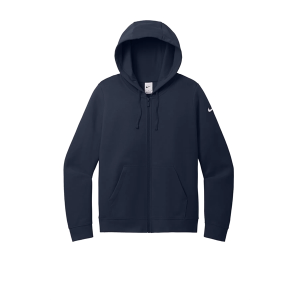 Nike Ladies Club Fleece Sleeve Swoosh Full-Zip Hoodie... from ASI 84863 SanMar