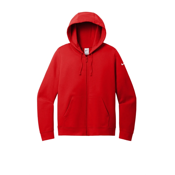 Nike Ladies Club Fleece Sleeve Swoosh Full-Zip Hoodie... from ASI 84863 SanMar