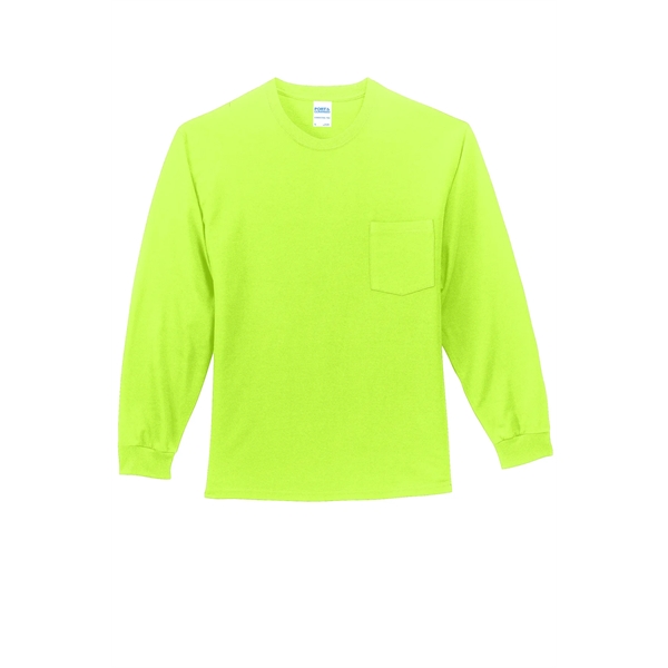 Port & Company - Long Sleeve Essential Pocket Tee.... from ASI 84863 SanMar