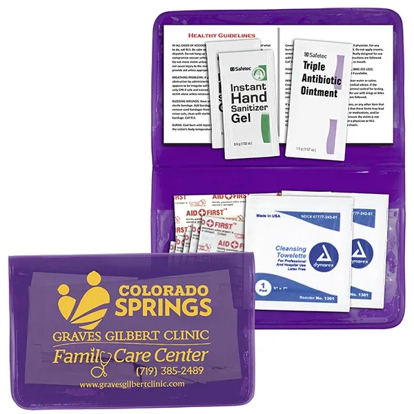 12-piece Healthy Living Pack in zipper pouch.... from ASI 62660 Innovation Line