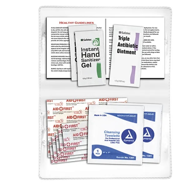 12-piece Healthy Living Pack in zipper pouch.... from ASI 62660 Innovation Line