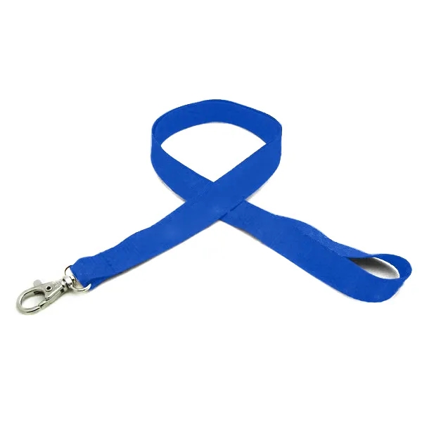 35" x 5/8" flat ribbed polyester lanyard with deluxe swivel hook... from ASI 30250 AZX Sport USA