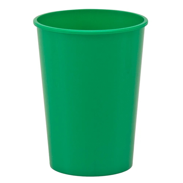 Durable plastic stadium cup, 12 oz.... from ASI 77280 Pepco Poms / Pepco Poms