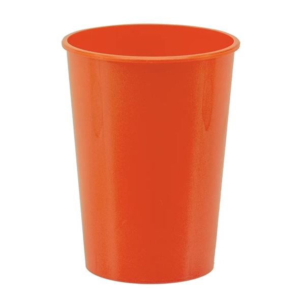 Durable plastic stadium cup, 12 oz.... from ASI 77280 Pepco Poms / Pepco Poms