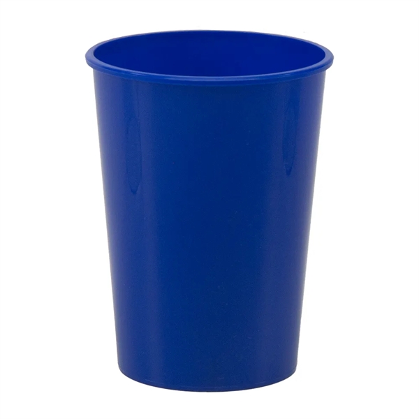 Durable plastic stadium cup, 12 oz.... from ASI 77280 Pepco Poms / Pepco Poms
