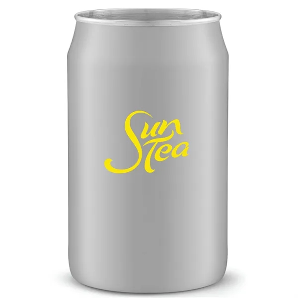 16 oz. Urban Stailness Steel Drinking Glass w/ Stainless Steel Straw... from ASI 80060 VisionUSA