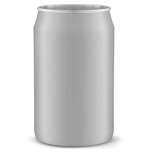 16 oz. Urban Stailness Steel Drinking Glass w/ Stainless Steel Straw... from ASI 80060 VisionUSA