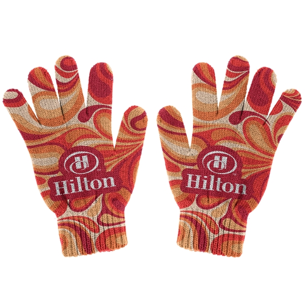 Knitted gloves made of 100% acrylic with a jacquard weave.... from ASI 90807 Tekweld