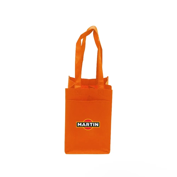 8" x 11" x 7" sectioned non-woven wine tote. Holds up... from ASI 30250 AZX Sport USA