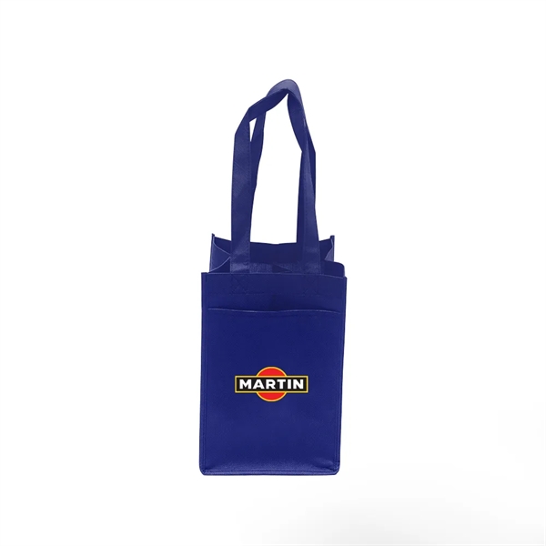 8" x 11" x 7" sectioned non-woven wine tote. Holds up... from ASI 30250 AZX Sport USA