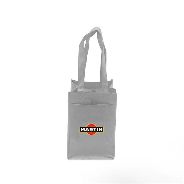 8" x 11" x 7" sectioned non-woven wine tote. Holds up... from ASI 30250 AZX Sport USA