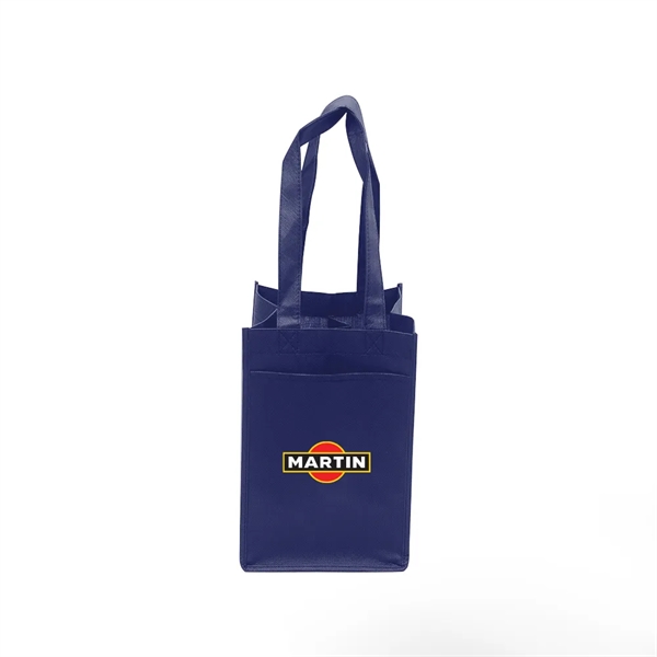 8" x 11" x 7" sectioned non-woven wine tote. Holds up... from ASI 30250 AZX Sport USA
