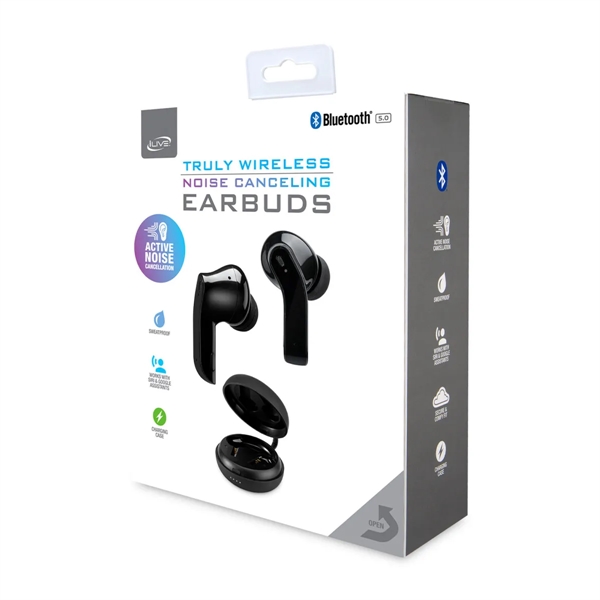 Wireless earbuds with noise canceling action, Bluetooth® 5.0 connectivity and charging... from ASI 56070 Gemline / Gemline®
