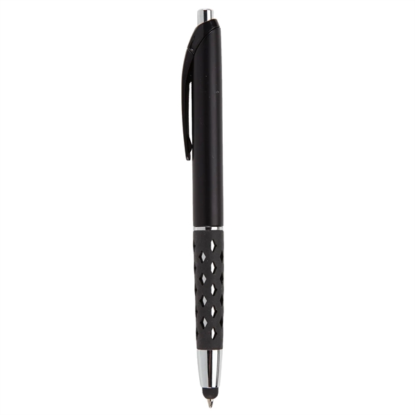 Capacitive stylus pen with medium point ballpoint, and high quality ink.... from ASI 52840 Evans Manufacturing