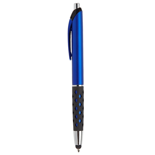 Capacitive stylus pen with medium point ballpoint, and high quality ink.... from ASI 52840 Evans Manufacturing