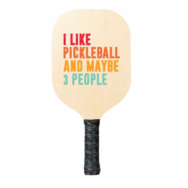 Custom Sublimated Pickleball Paddle. Printed in a Union Shop... from ASI 62635 Inno-Vative Solutions Grp LTD