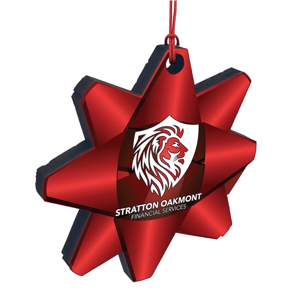 1/4" recycled wooden Christmas ornament.... from ASI 72521 Morris Magnets / Laser Cuts