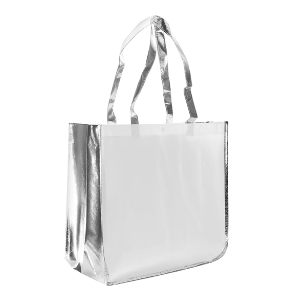 Non-woven handled tote with laminated construction and assorted color trim and... from ASI 57800 Gordon Sinclair / Gordon Sinclair®