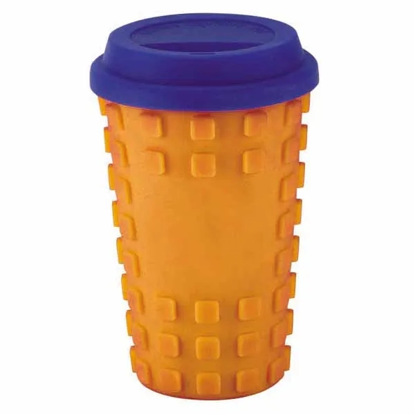 16 ounce ceramic tumbler with silicone sleeve and snap-on sipping lid.... from ASI 57800 Gordon Sinclair / Gordon Sinclair®