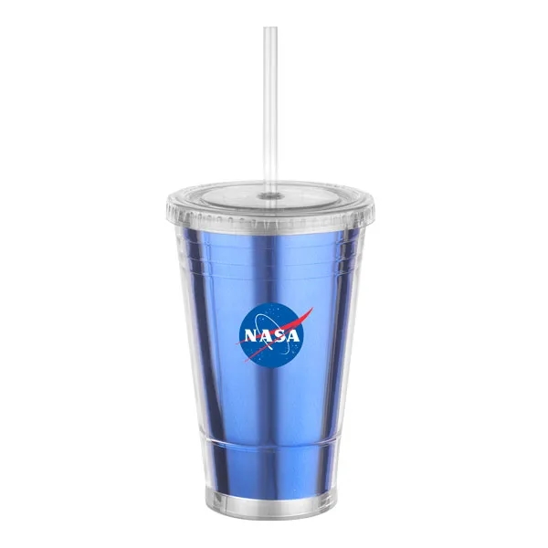 16 ounce double wall insulated plastic tumbler with a metallic insert.... from ASI 57800 Gordon Sinclair / Gordon Sinclair®