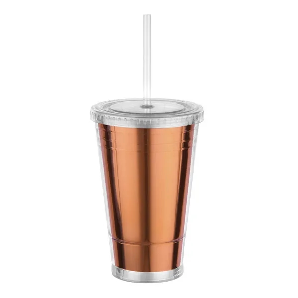 16 ounce double wall insulated plastic tumbler with a metallic insert.... from ASI 57800 Gordon Sinclair / Gordon Sinclair®