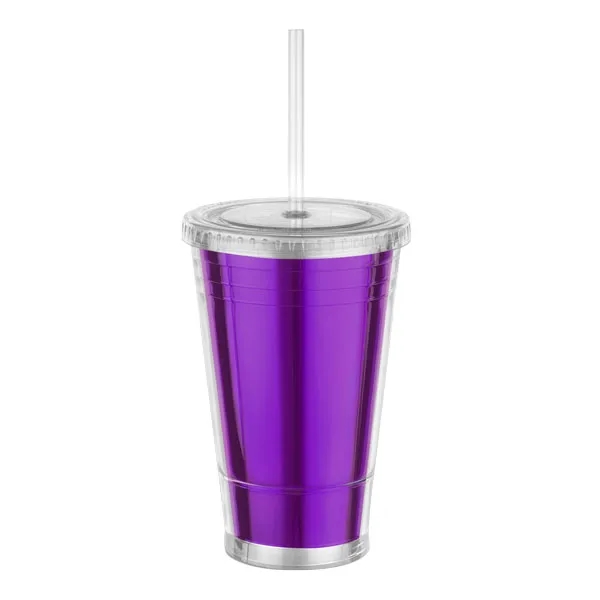 16 ounce double wall insulated plastic tumbler with a metallic insert.... from ASI 57800 Gordon Sinclair / Gordon Sinclair®