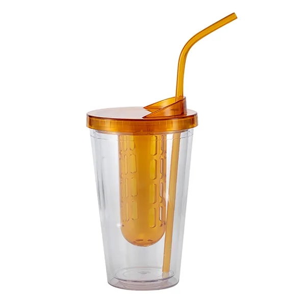 16 oz. double wall insulated plastic tumbler with infuser tube, lid... from ASI 57800 Gordon Sinclair / Gordon Sinclair®