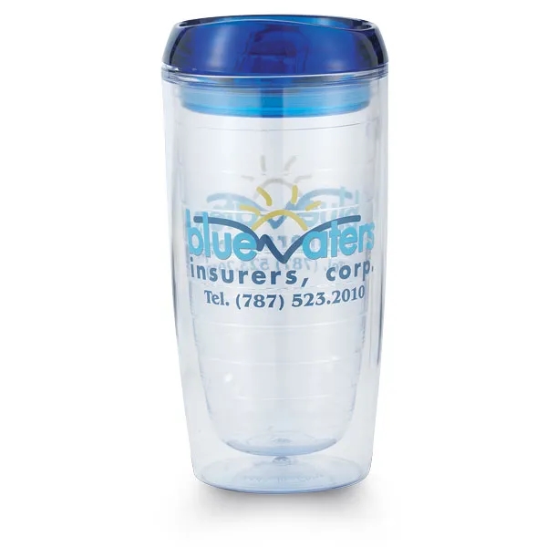 18 ounce double wall insulated plastic tumbler with a screw on... from ASI 57800 Gordon Sinclair / Gordon Sinclair®