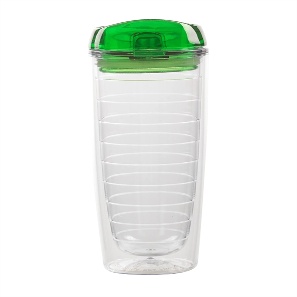 18 ounce double wall insulated plastic tumbler with a screw on... from ASI 57800 Gordon Sinclair / Gordon Sinclair®