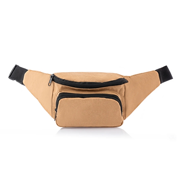 Eco-friendly and biodegradable fanny pack with two zippered compartments and adjustable... from ASI 57800 Gordon Sinclair / Gordon Sinclair®