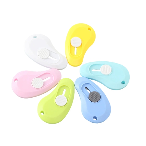 Mini paper cutter utility knife plus 1C1P silkscreen imprint plus standard... from ASI 37218 Athena Promo (tm)