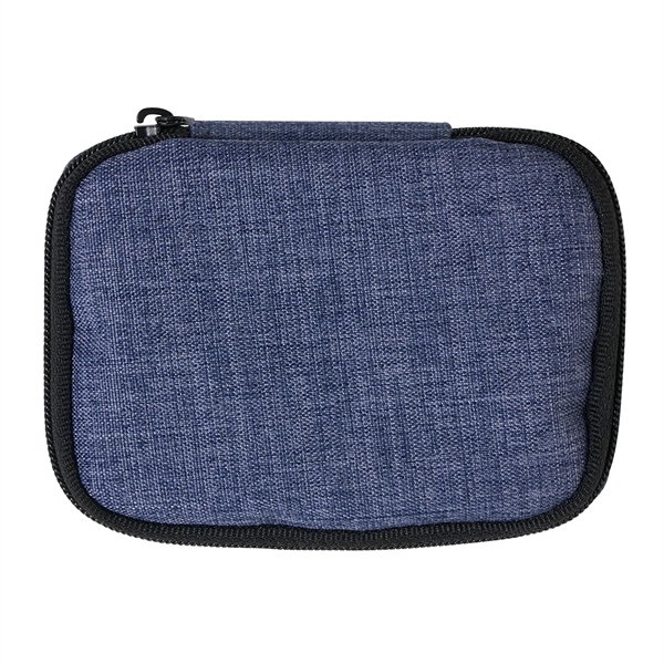 Travel pill organizer with case fits into a purse, backpack or... from ASI 52840 Evans Manufacturing