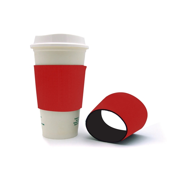4.5" x 2.75" neoprene coffee cozy. Assembled in the USA.... from ASI 30250 AZX Sport USA
