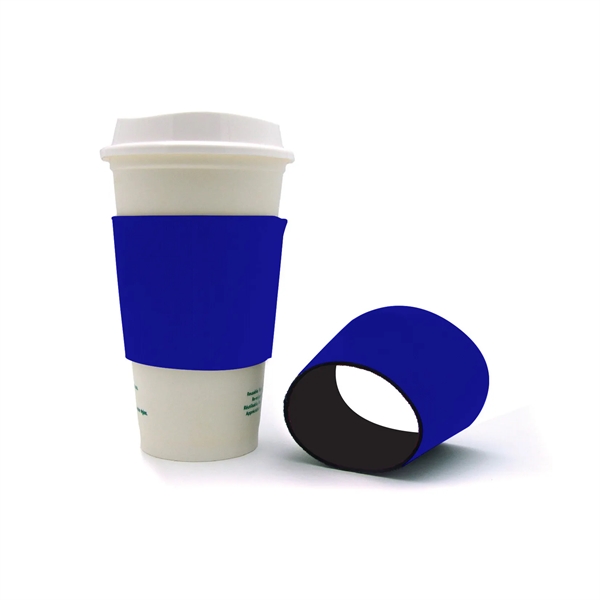 4.5" x 2.75" neoprene coffee cozy. Assembled in the USA.... from ASI 30250 AZX Sport USA