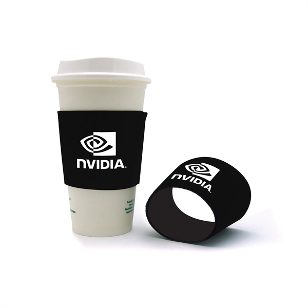 4.5" x 2.75" neoprene coffee cozy. Assembled in the USA.... from ASI 30250 AZX Sport USA