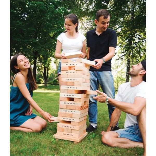 Giant Tower Topple Game... from ASI 76730 Peerless Umbrella Co Inc