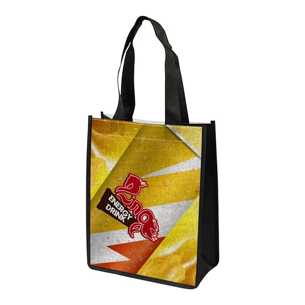 The 8x10x4 Reusable PET Non-Woven Tote Bag is thoughtfully designed for... from ASI 91411 Toddy Gear