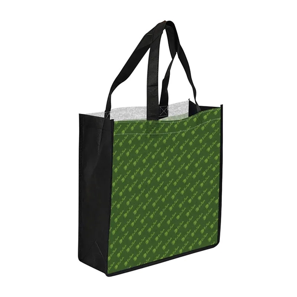 The 13x13x5 Reusable PET Non-Woven Tote Bag is thoughtfully designed for... from ASI 91411 Toddy Gear