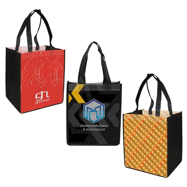 The 13x15x10 Reusable PET Non-Woven Tote Bag is thoughtfully designed for... from ASI 91411 Toddy Gear