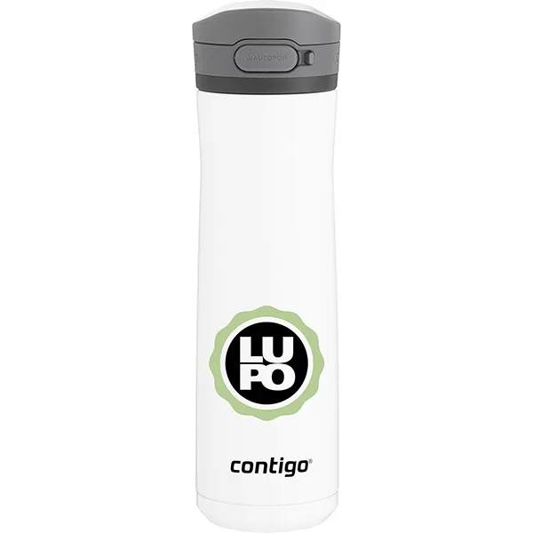 20 oz double wall stainless steel bottle with vacuum insulation, AUTOPOP... from ASI 51197 ETS Express, LLC