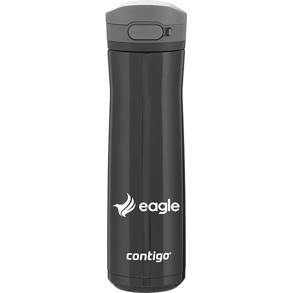 20 oz double wall stainless steel bottle with vacuum insulation, AUTOPOP... from ASI 51197 ETS Express, LLC