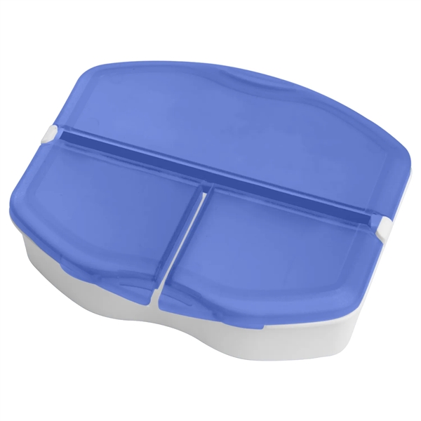 3 compartment pill box comes with 1 large and 2 smaller... from ASI 52840 Evans Manufacturing