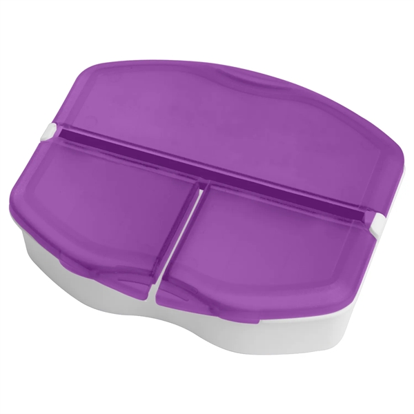 3 compartment pill box comes with 1 large and 2 smaller... from ASI 52840 Evans Manufacturing