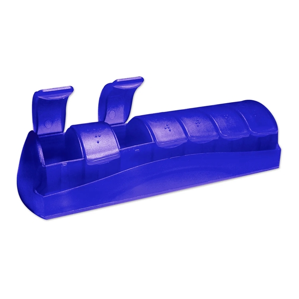 Seven Day Med Minder Pill Case with multiple larger capacity compartments... from ASI 52840 Evans Manufacturing