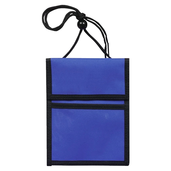 Badge holder. Multi pocket badge holder with velcro top flap opening.... from ASI 31517 Admart Products / Admart Line