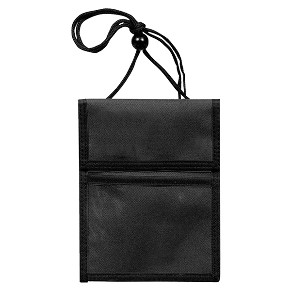 Badge holder. Multi pocket badge holder with velcro top flap opening.... from ASI 31517 Admart Products / Admart Line