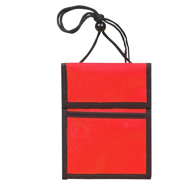 Badge holder. Multi pocket badge holder with velcro top flap opening.... from ASI 31517 Admart Products / Admart Line