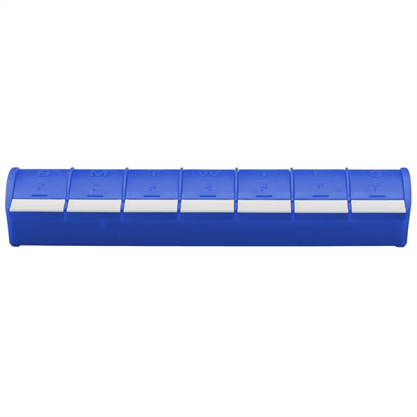 Snap-Open 7 day Med Minder pill box with extra-large compartments.... from ASI 52840 Evans Manufacturing