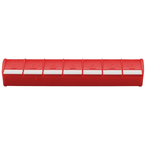 Snap-Open 7 day Med Minder pill box with extra-large compartments.... from ASI 52840 Evans Manufacturing